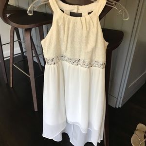 A white dress